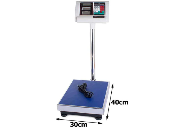 200KG Digital Platform Scale with dimensions 200KG Digital Platform Scale with dimensions