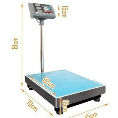 300KG Digital Platform Scale with dimensions 300KG Digital Platform Scale with dimensions