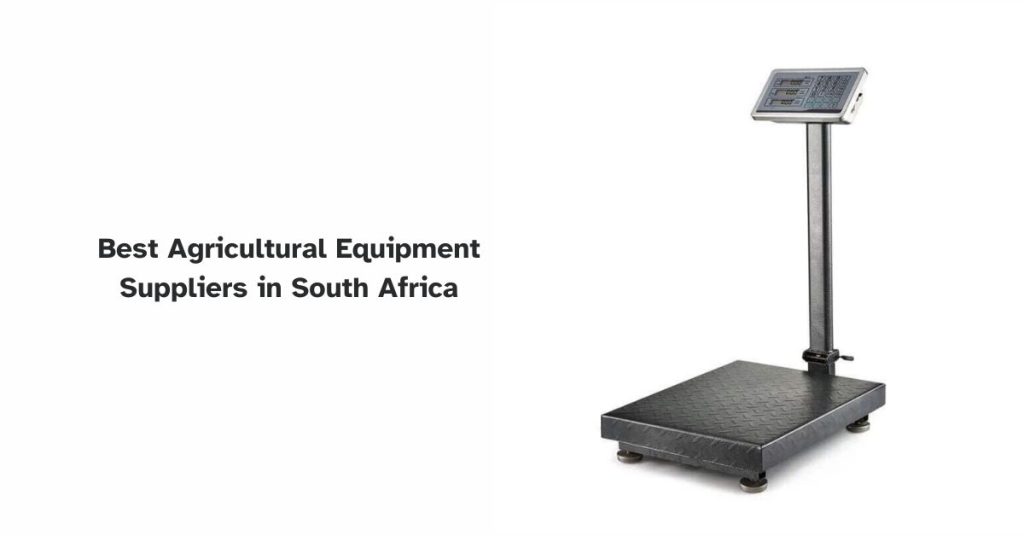 Agricultural equipment suppliers in South Africa